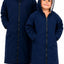 Parka natación impermeable forro polar piscina aire libre