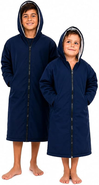 Parka natación impermeable forro polar piscina aire libre