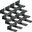 16 Soportes Estantes 4pulg Metal Hierro 1/5pulg Grosor