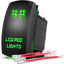 Barra luz LED 12V 24V con interruptor 20A 10A para coche