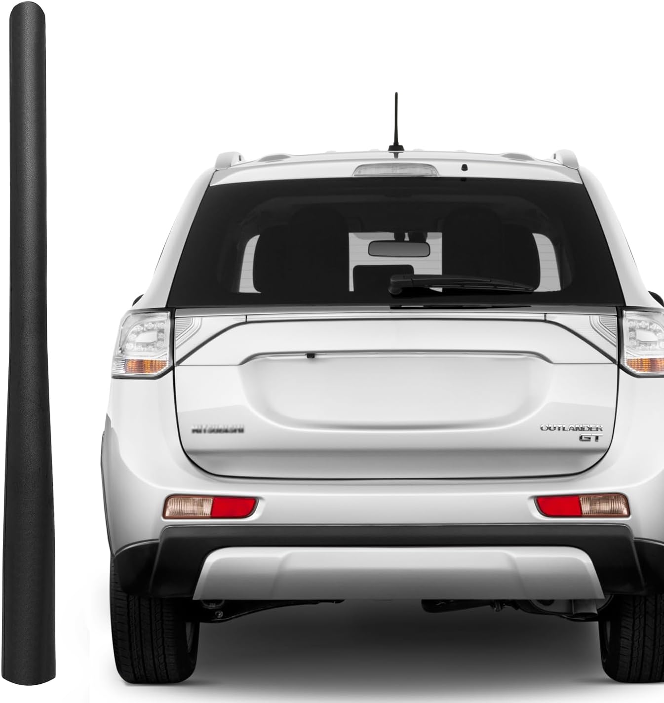 Mástil antena goma flexible 7pulg para Mitsubishi Outlander 06-17