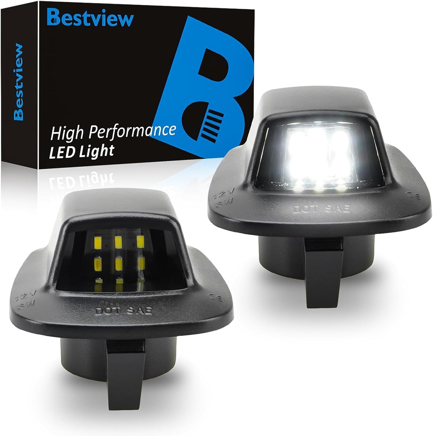 2 Lámparas LED para Dodge Dakota 97-11 6000K Blanco