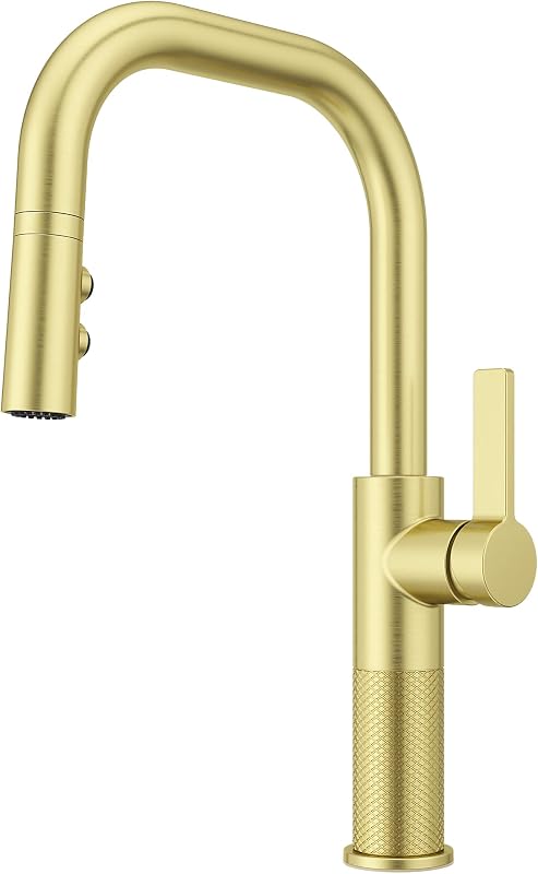Manija Pull-Down Oro Cepillado Montay