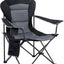 Silla plegable camping respaldo alto acolchado 2 pzas