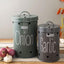 Set 2 Envases Almacenamiento Ajo Cebolla Grado Alimenticio