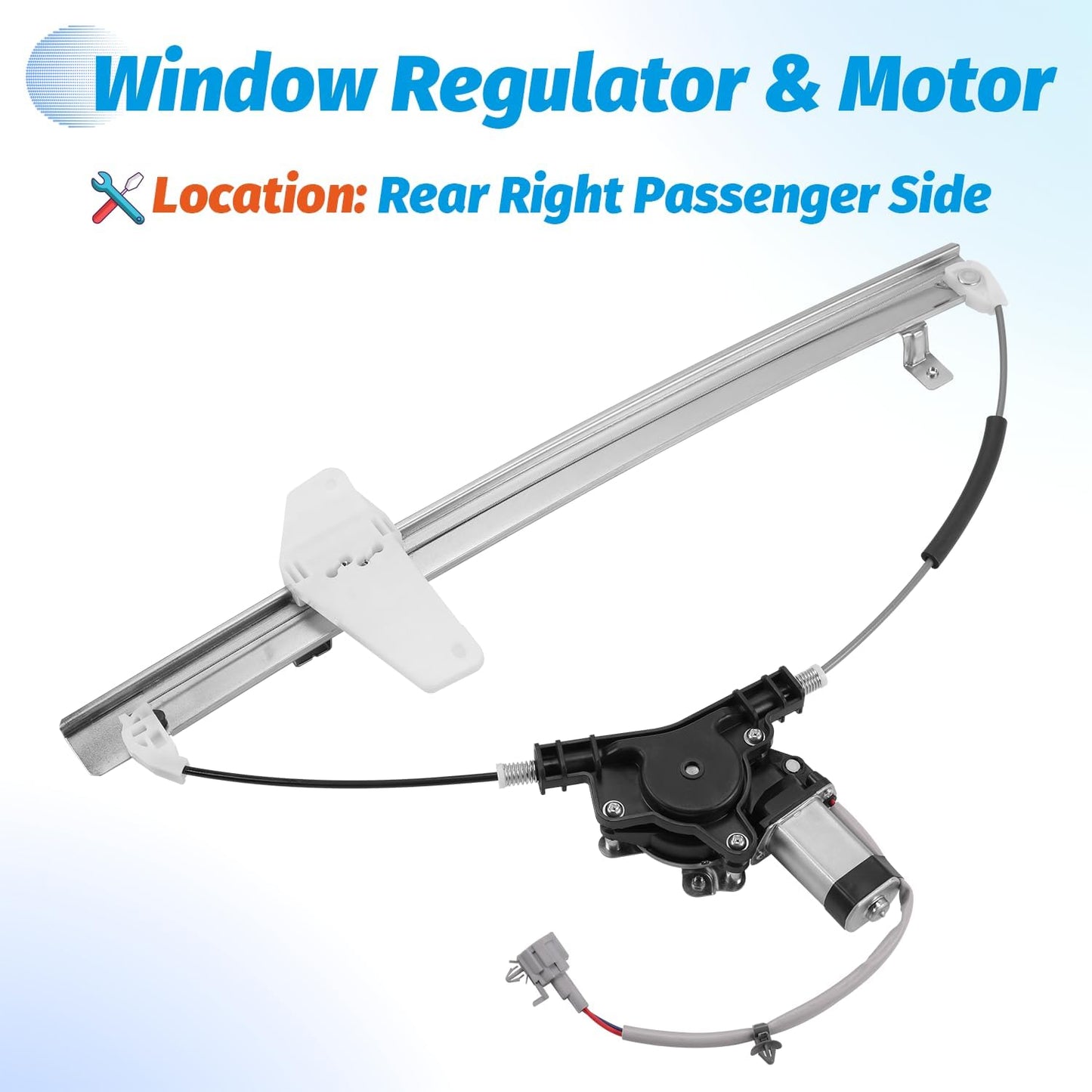 Motor ventana eléctrica pasajero trasero Nissan Armada 05-15