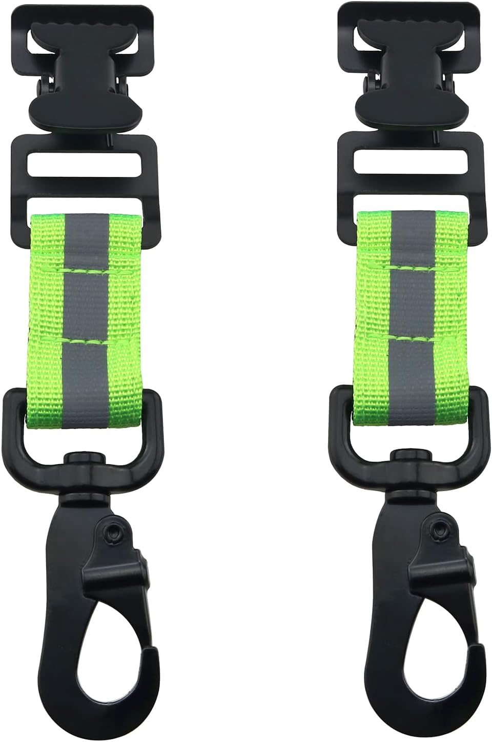 Correa seguridad guantes bombero 2uds color verde