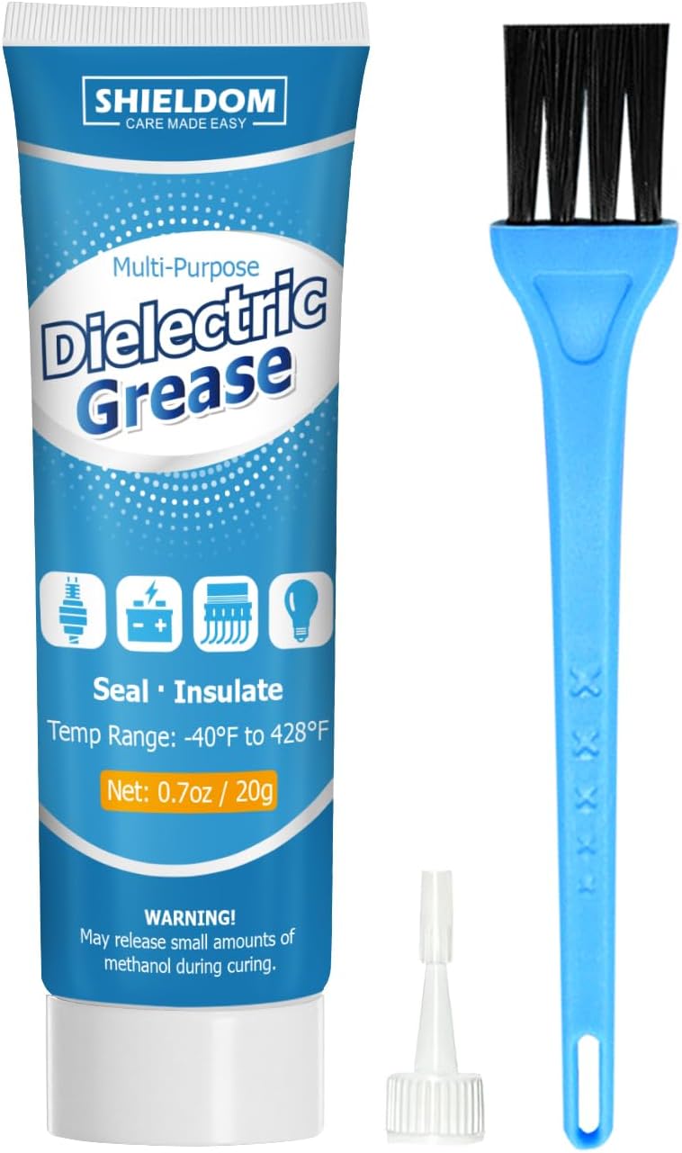Grasa dieléctrica silicona automotriz impermeable 0.7oz