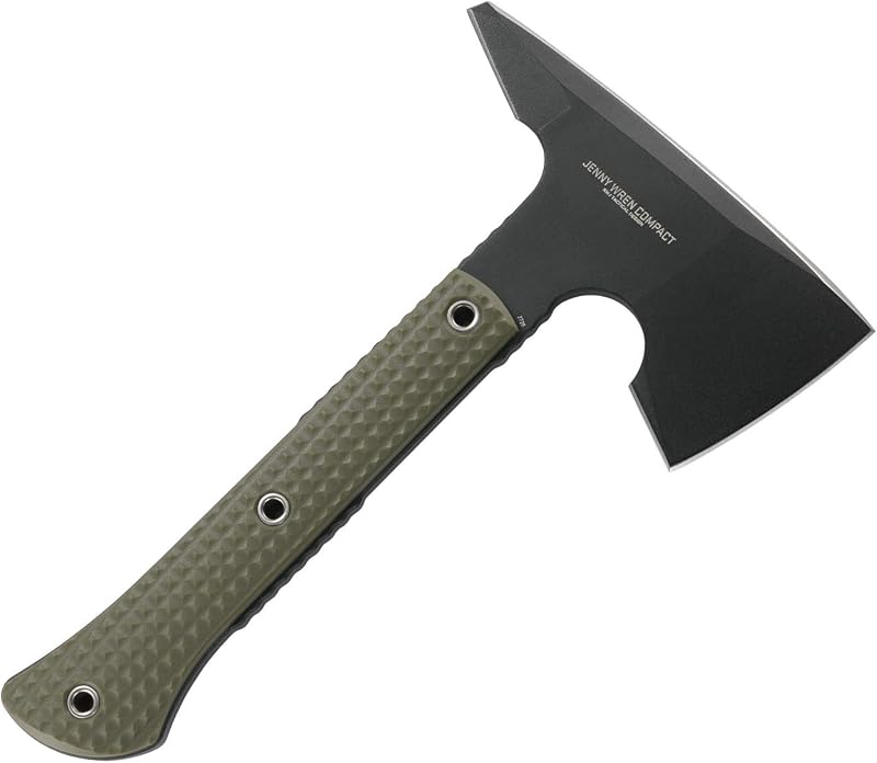 Hacha compacta acero SK5 2726 para exteriores y campamentos