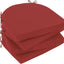 4 Cojines silla exterior impermeables 17x16" redondos