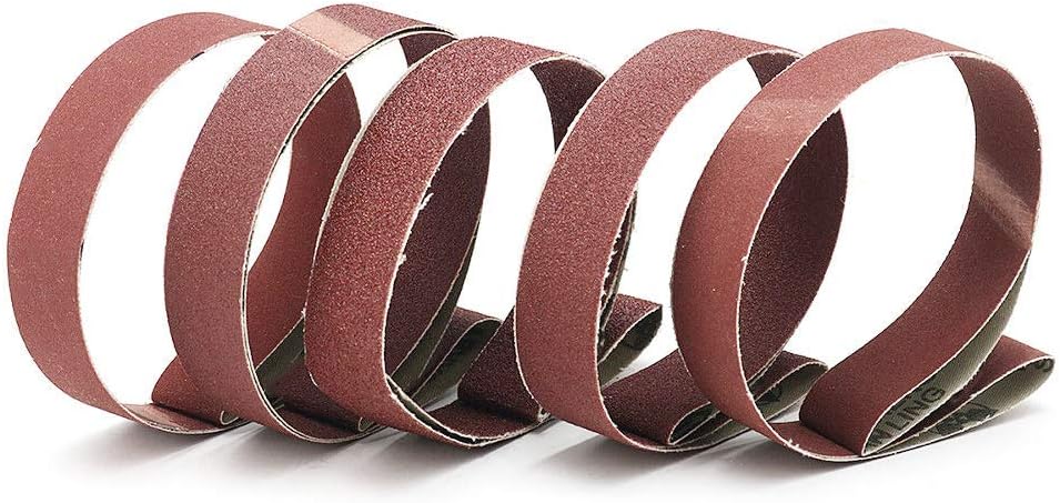 Cinturones lijado 1x30 pulg granos 320-1000 paquete 15