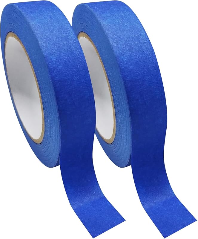 Cinta pintor azul 0.98pulg x 55yd 2 rollos sin residuos