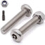 20 Juegos Tornillos Torx M6 con Tuercas y Broca Acero Inox
