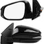 Espejo puerta conductor izq Toyota RAV con luz giro negro