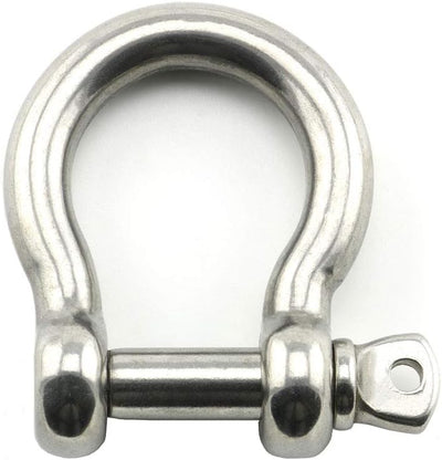 Grillete acero inox 1/2pulg anclaje herramientas al aire libre