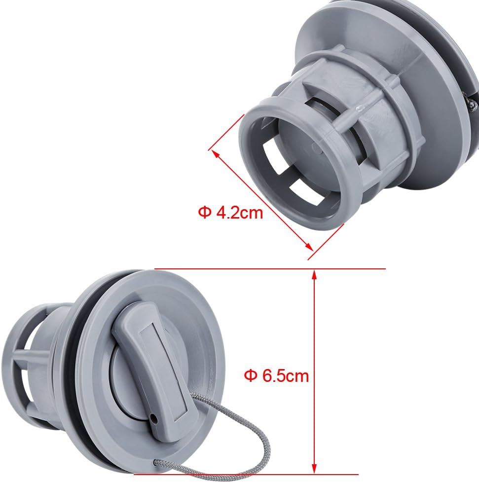 Válvula canoa inflable 2 Pzas Halkey Roberts