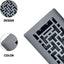 Rejilla piso 4x14 pulg gris granito ventilación hogar