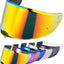 Escudo visera casco FF811 VECTOR II Citation II rojo cromado