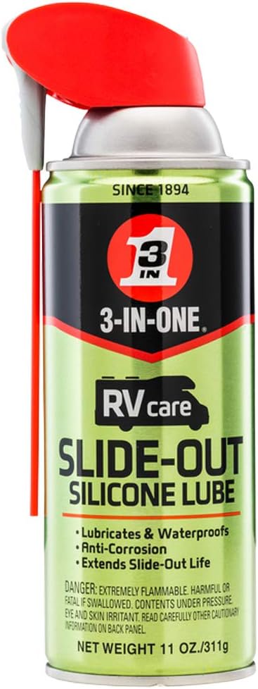 Lubricante silicona spray 2 vías 11oz set 6