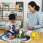Kit meditación niños alfombra mandala ejercicios respiración
