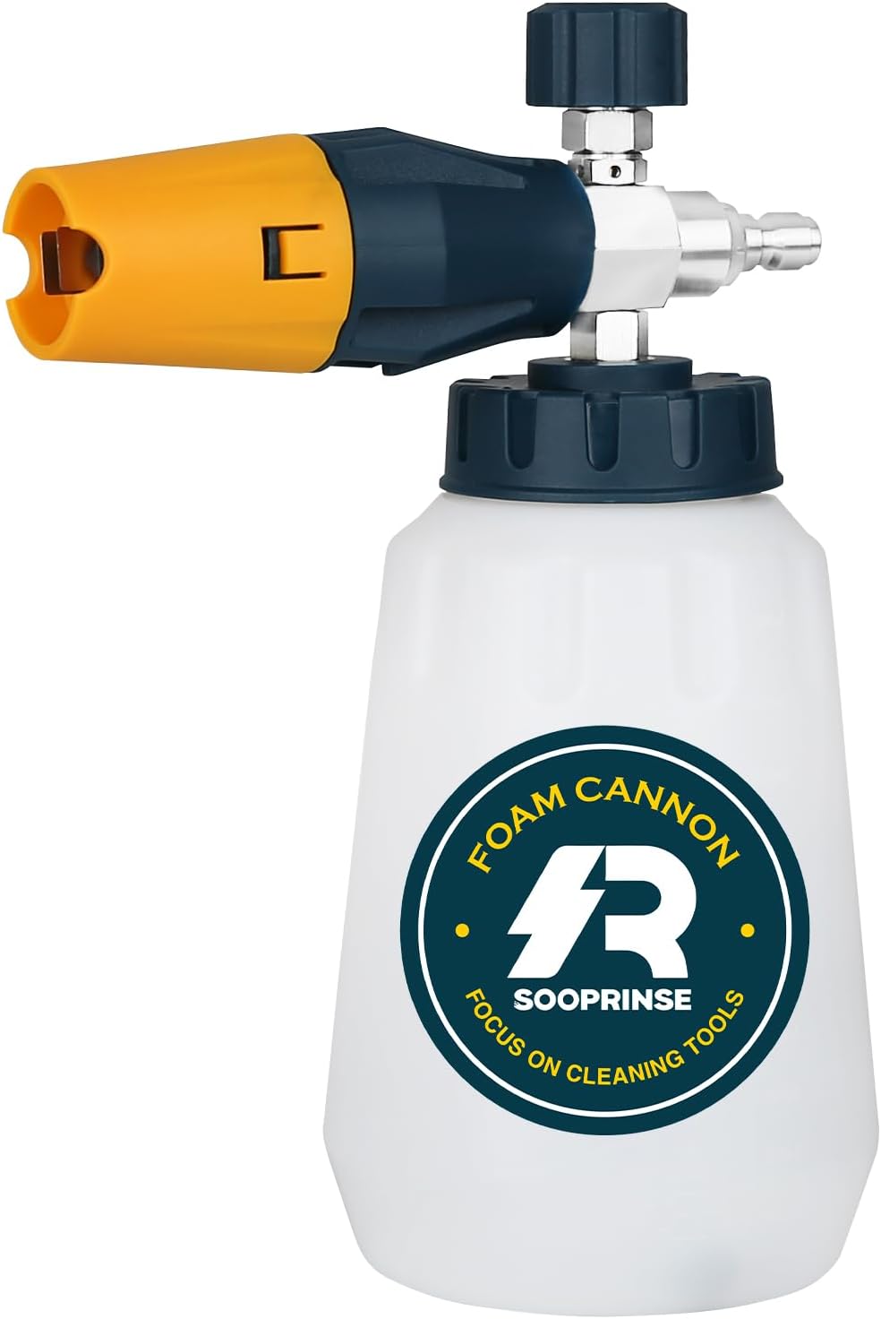 Cañón espuma conector 1/4" ajustable 1 litro