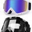 Gafas motocicleta UV400 anti-niebla resistente viento