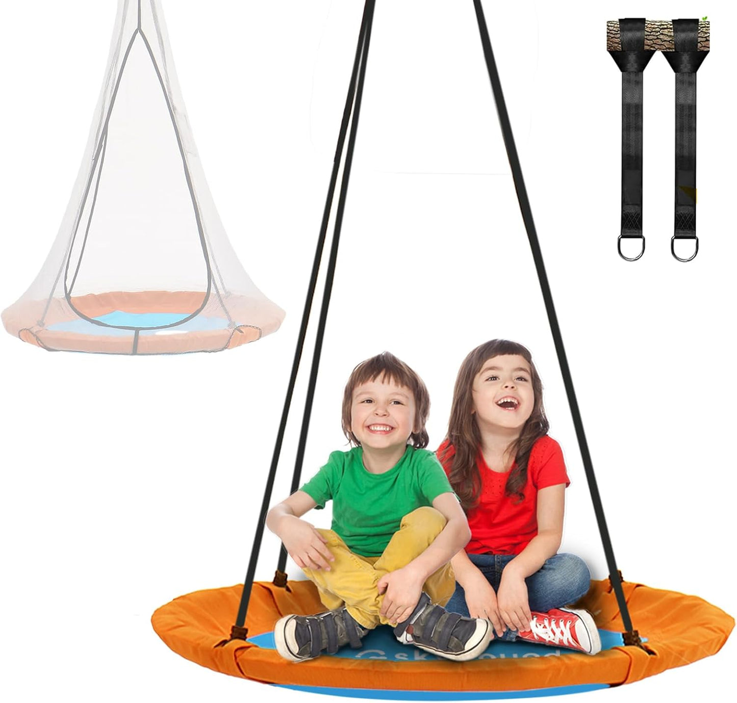 Columpio platillo para árbol 600lb impermeable niños