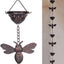 Cadena lluvia 8.5ft para abejas y copas decoración exterior