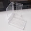 Set 5 cajas cinta casete transparente almacenamiento