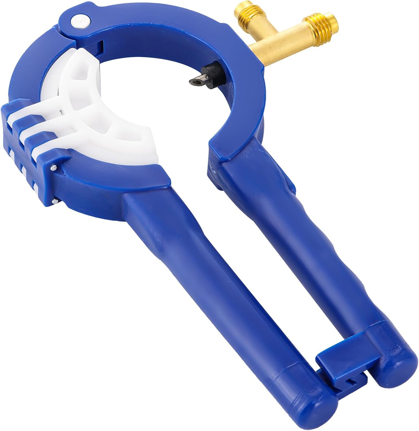 Grifo lateral R134A R12 con rosca 1/4" 3en1