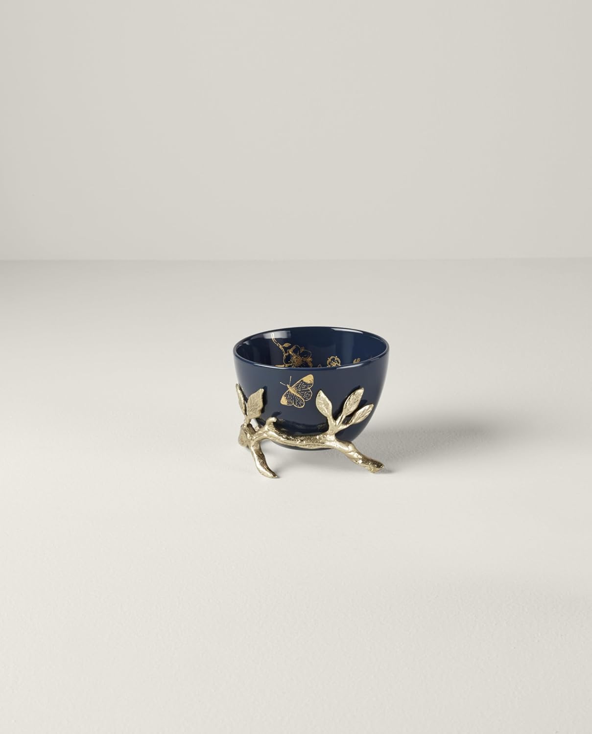 Bowl con soporte dorado 4.5x2.75pulg