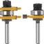 Broca fresadora T 3 filos 1/4" para carpintería gabinetes