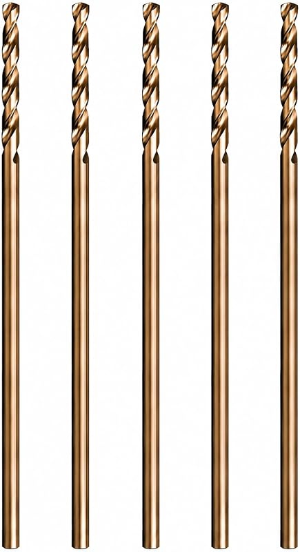 Set 5 Brocas Cobalto 5/32x12" Extensión Avión