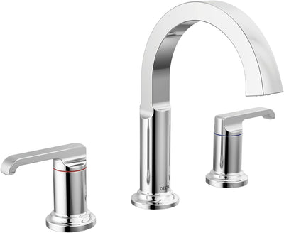 Grifo baño cromado 3 agujeros tecnología sello diamante