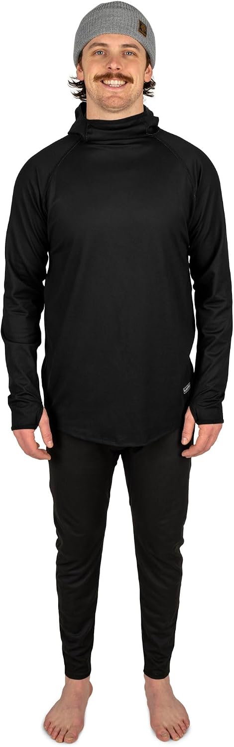 Top capa base con capucha Summit hombre