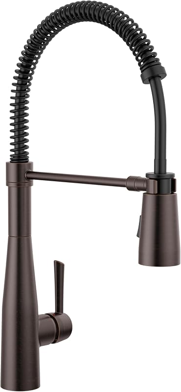 Grifo cocina profesional bronce veneciano rociador
