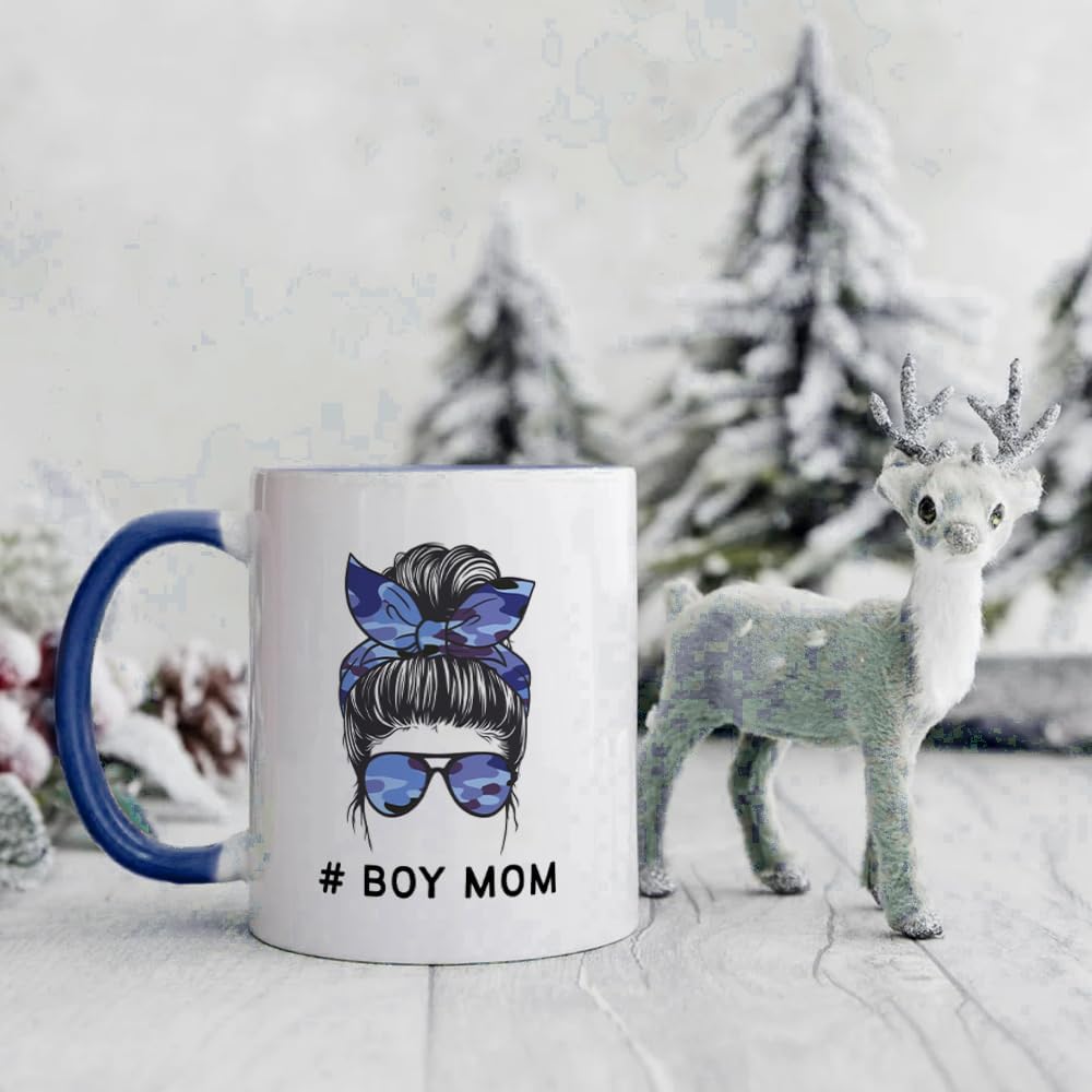 Taza café divertida para mamá niño 11oz