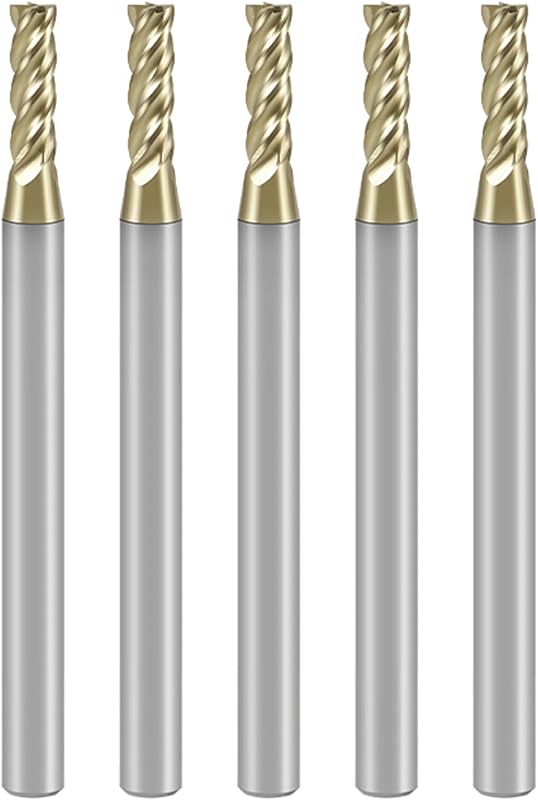 Juego 5 Brocas Carburo 1/16 con Hélice 4 Flautas Desiguales