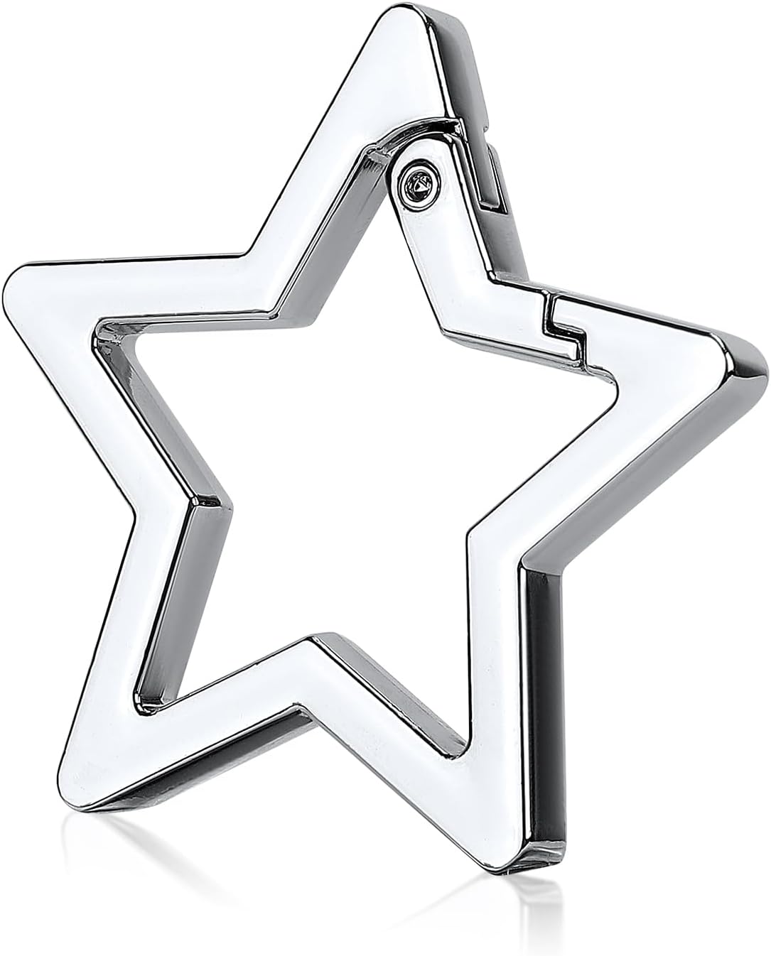 Mosquetón estrella para llaves cartera camping pesca