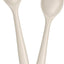 2 Pzas Cucharas Silicona Antiadherentes para Hornear y Servir Caqui
