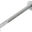 Kit 25 unidades tornillos galvanizados 5/8x8pulg