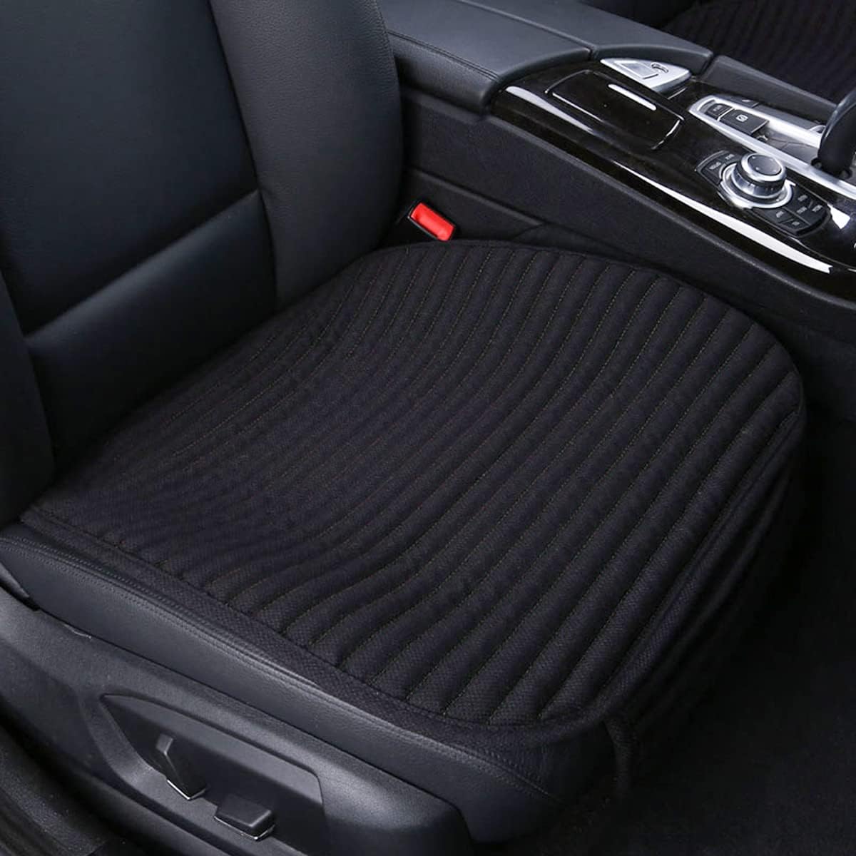Fundas asiento coche negro cáscara trigo sarraceno
