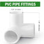 Accesorio Tee PVC 1/2pulg con salida lateral SCH40