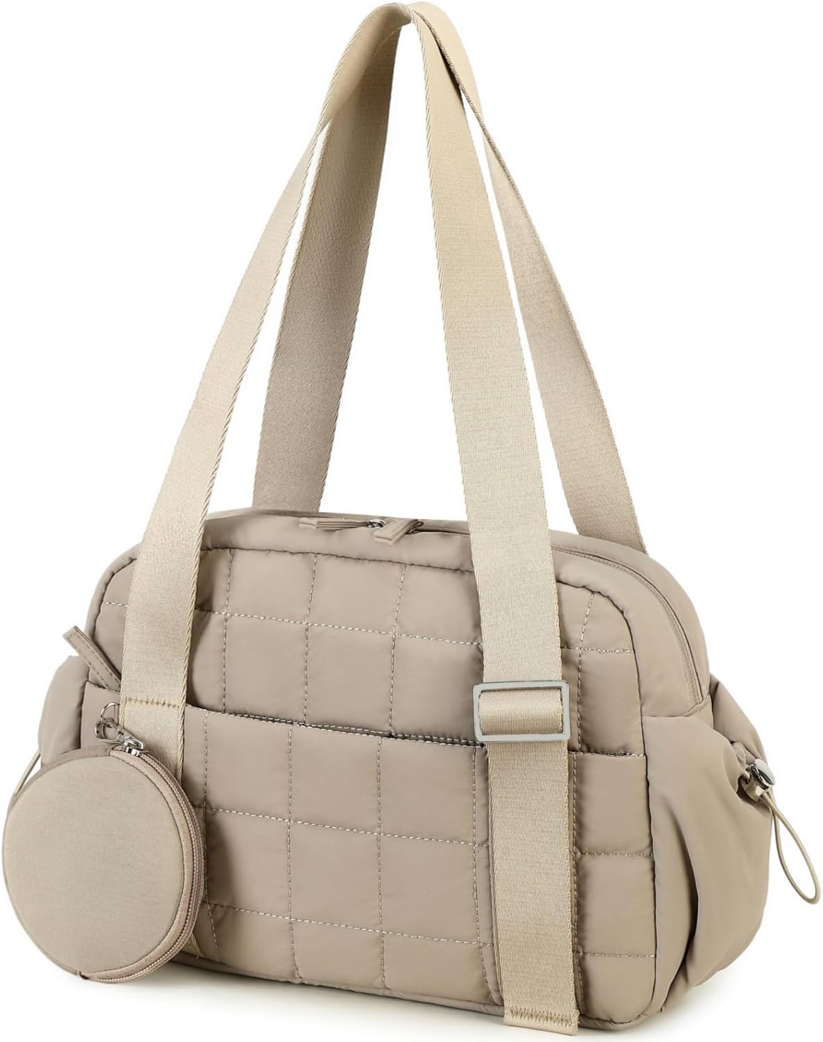 Bolsa duffel deporte mujer acolchada con compartimento húmedo