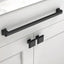 10 Tiradores Gabinete Negro Mate 10pulg para Cocina