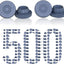 Tapones goma septa 0.787pulg butilo gris 500uds