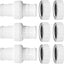 Kit manguera piscina 360-380 pzas ABS blanco