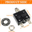 Disyuntor térmico 15A 125-250V CA 50V CC serie L1 manual (2 pzas)
