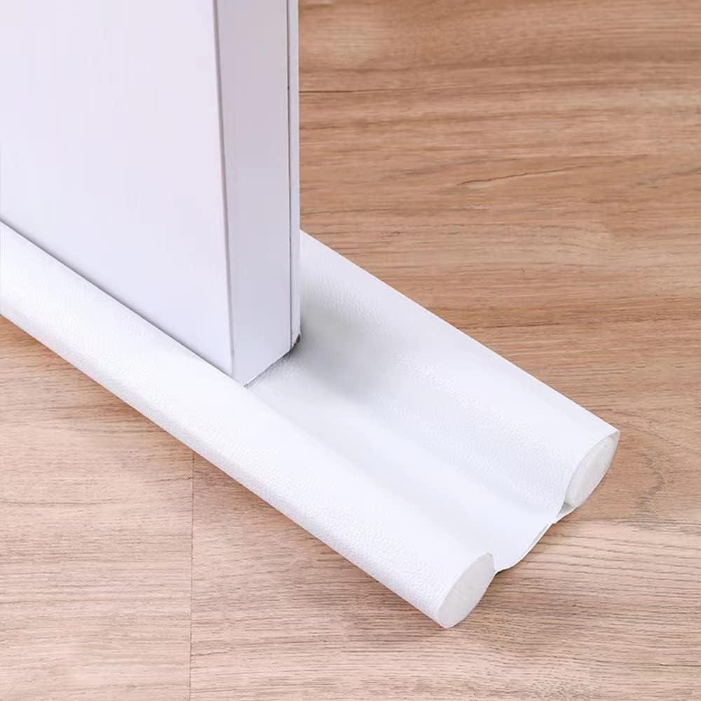 Bloqueador de ruido y corrientes puerta ajustable blanco