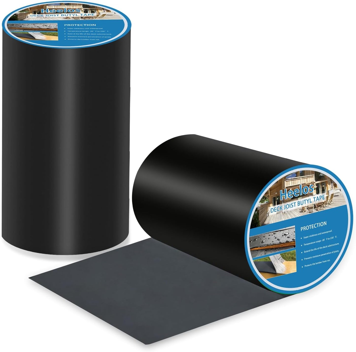 Cinta viguetas 6" x50ft pack 2 impermeable autoadhesiva